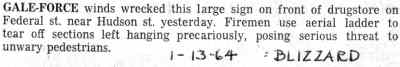 Camden Courier-Post, January 13, 1964 — caption text