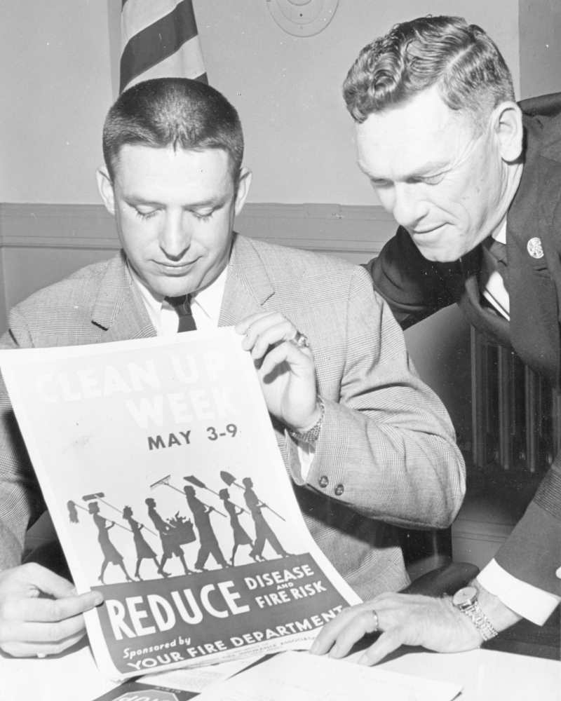 Camden Courier-Post, April 1964 — George Baxter, Keith Kauffman, Alfred Pierce