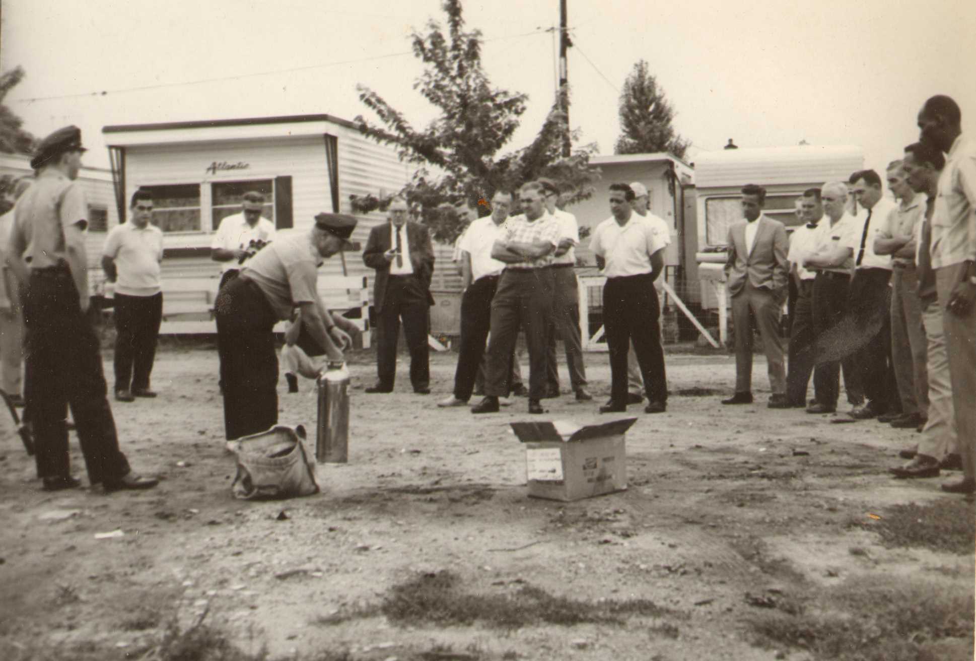 Fire prevention employees, 1965, photograph 3