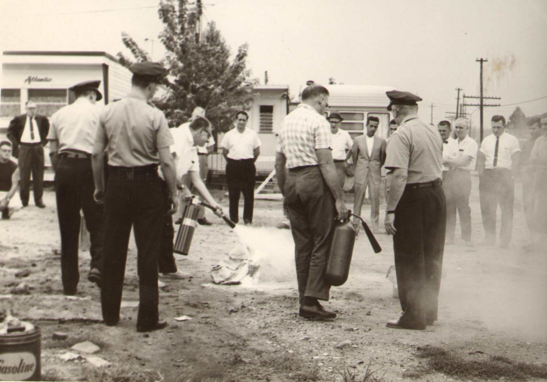 Fire prevention employees, 1965, photograph 4