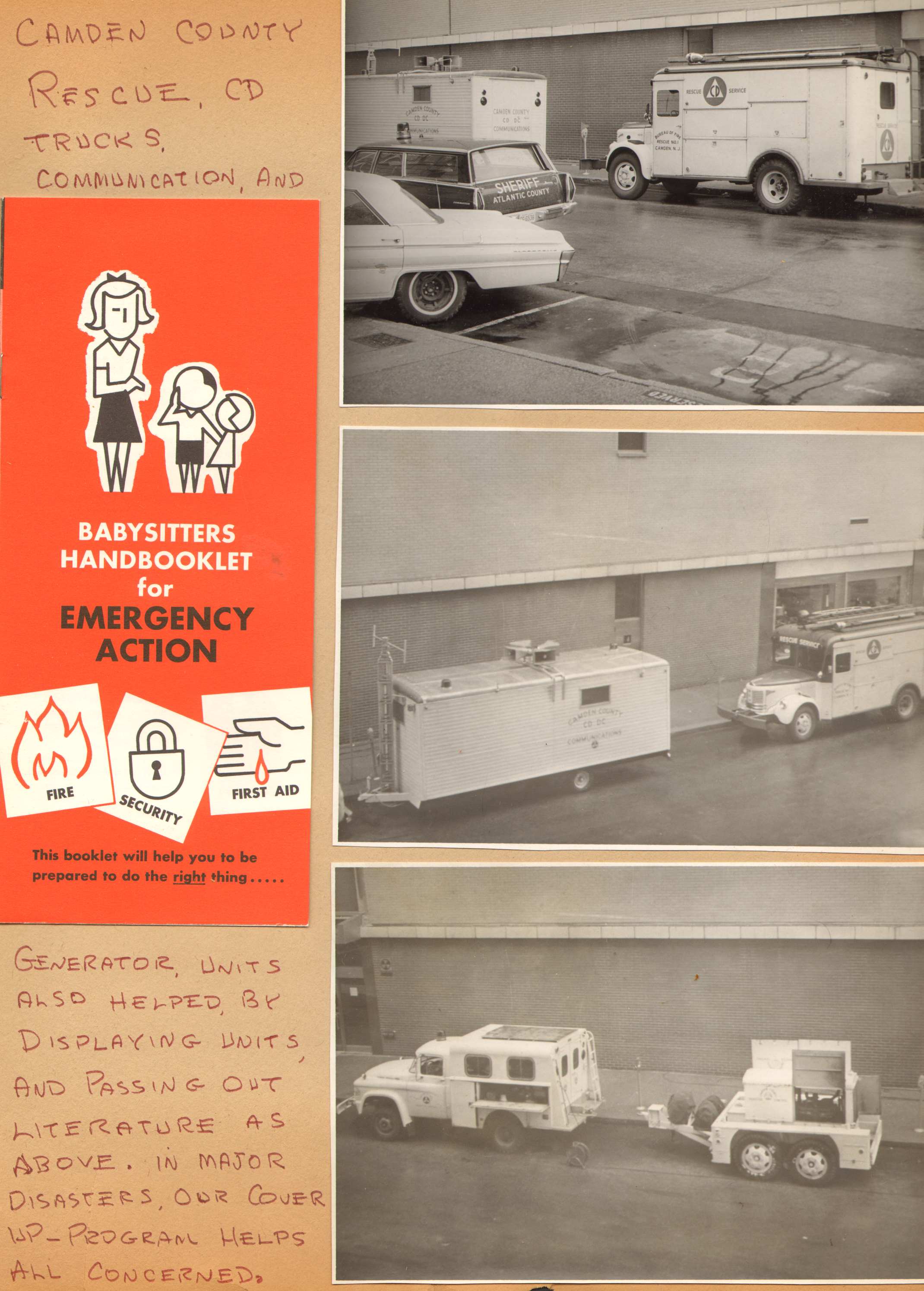 County rescue operations, 1968