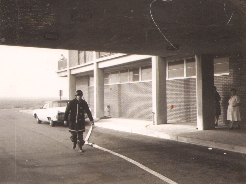 Ladder Company 3 at Kennedy Towers, 1968, photo 4