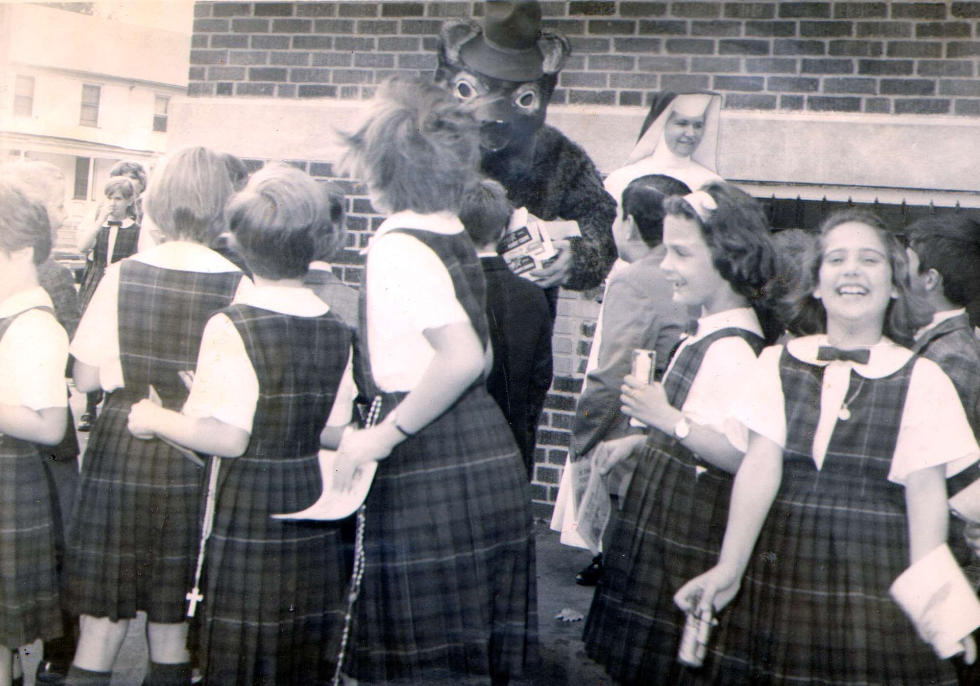 St. Joan of Arc School fire prevention, 1966