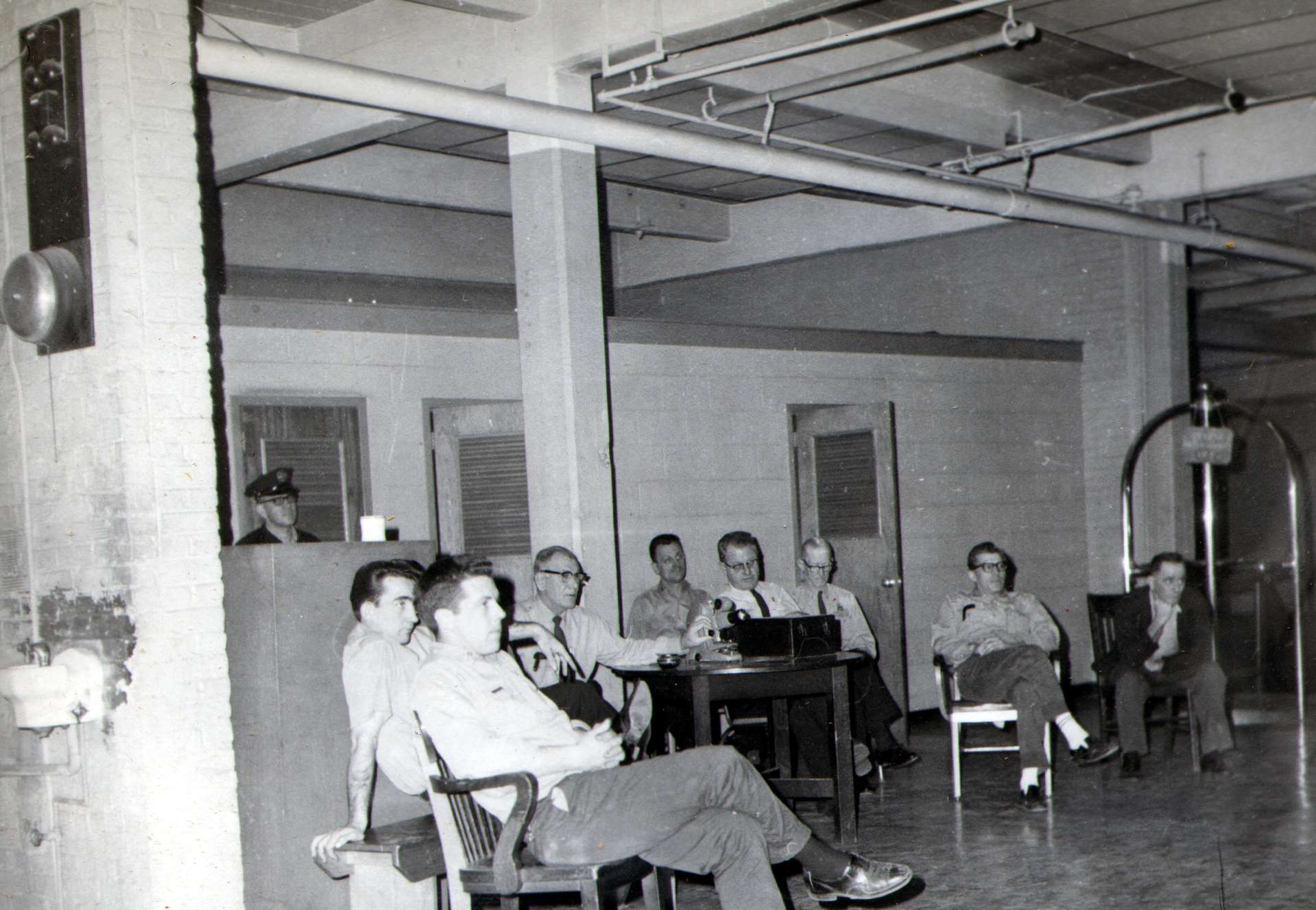 In-station training program by Fire Marshal's Office, 1966, photo 1