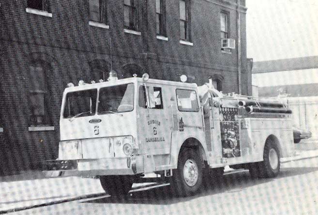 Engine #6 — Front & Linden Street, Camden Fire Department, 1977