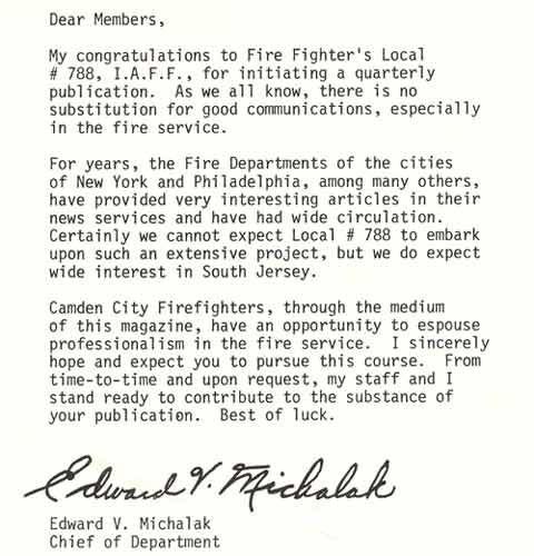 View From the Top — Fire Watch Magazine, Spring 1977