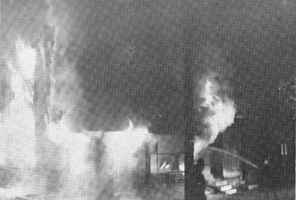 Fire scene — 604 N. 3rd Street, May 6, 1977