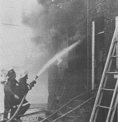 2200 Watson Street fire, April 13, 1977