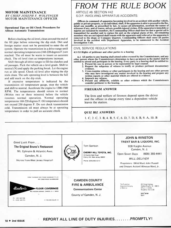 Fire Watch Summer 1977, page 18