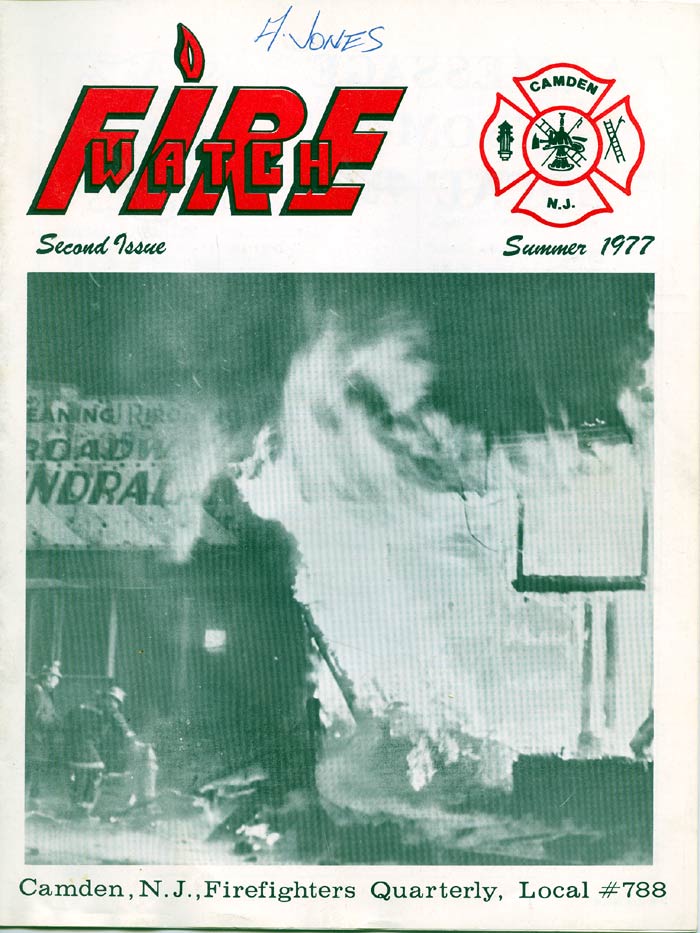 Fire Watch Magazine, Summer 1977 — Cover
