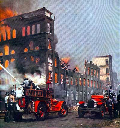 901 Market Street, R.M. Hollingshead Company Fire, July 30, 1940