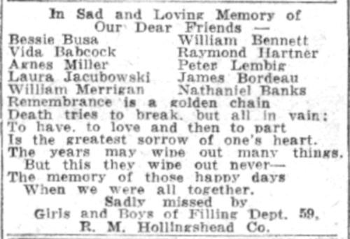 Camden Courier-Post, July 31, 1941 — Hollingshead fire memorials