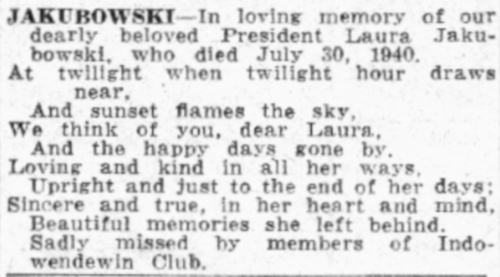Camden Courier-Post, July 31, 1941 — Hollingshead fire memorials