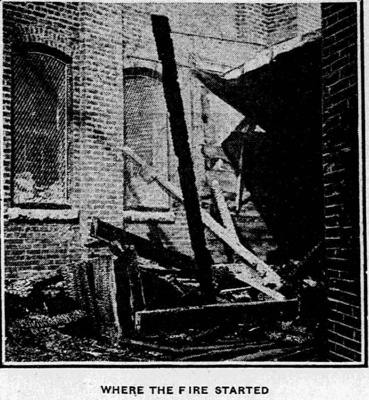 Philadelphia Inquirer, April 25, 1904 — Where The Fire Started
