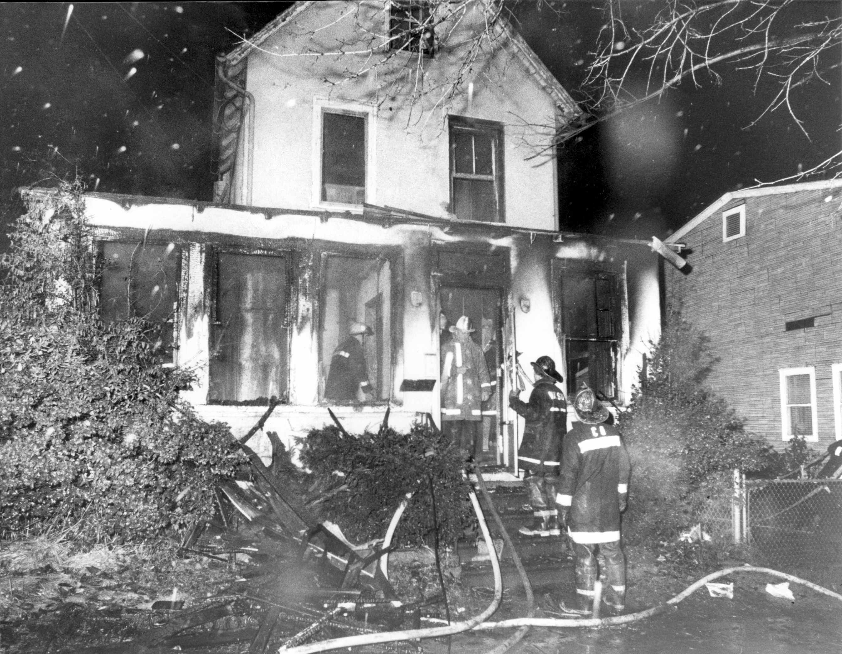 Five die in Camden nursing home fire — Camden Courier-Post, November 23, 1977