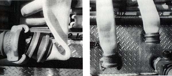 Jones Snap fitting and screw thread hose couplings, Camden Fire Department