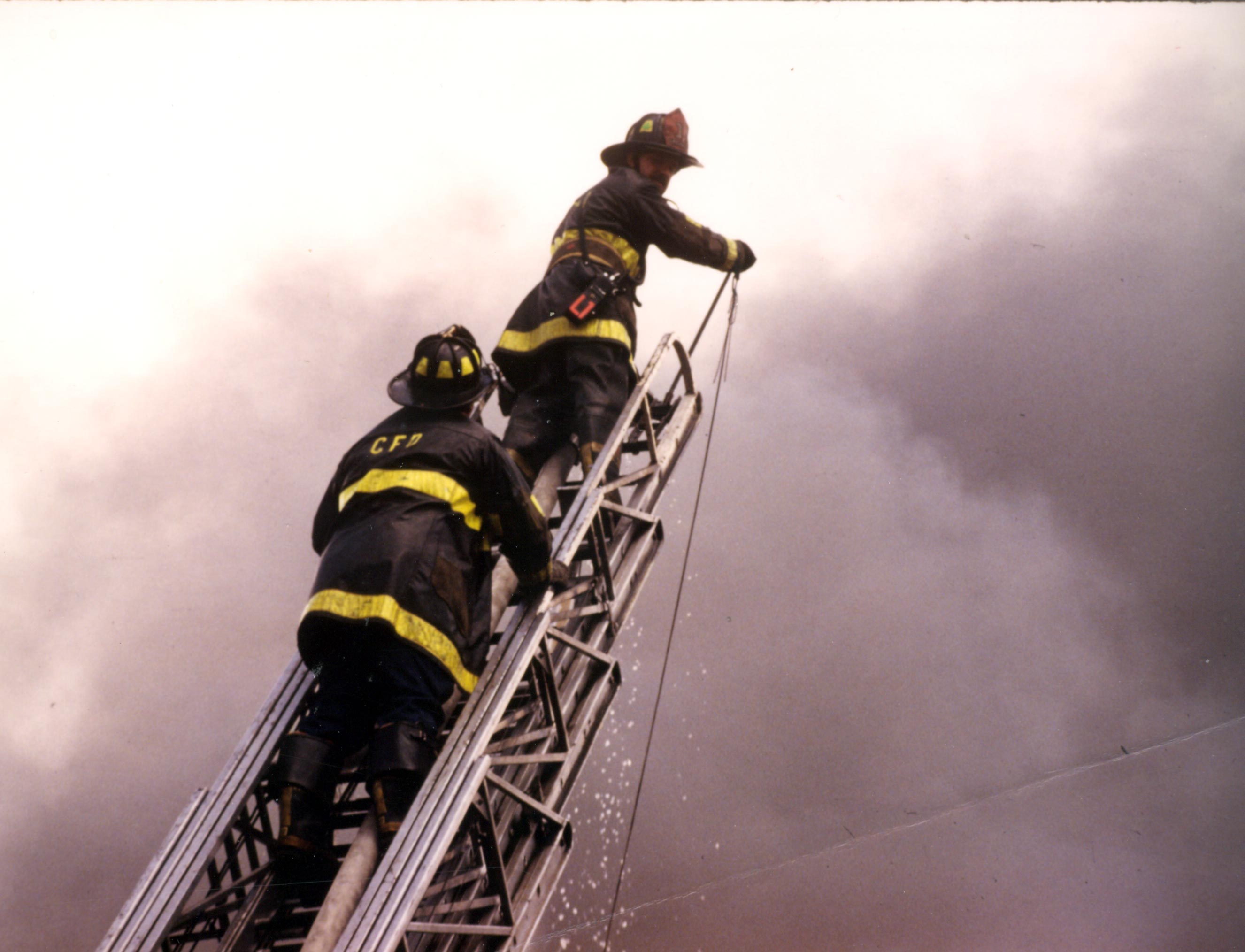 Ladder Company 1 in action
