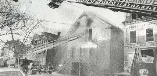 December 29, 1994, 6-alarm church fire, 400 block of Benson Street