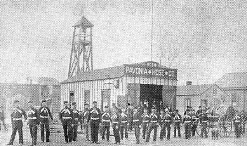 Pavonia Hose Company No. 3 — group photograph