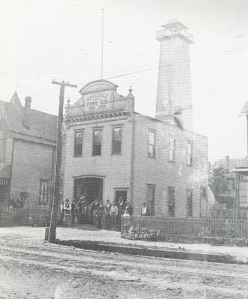 Rosedale Fire Company No. 4 — firehouse at 3507 Federal Street, Town of Stockton