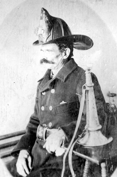 Unknown member of the William Penn Hook & Ladder Company No. 1, 1890s