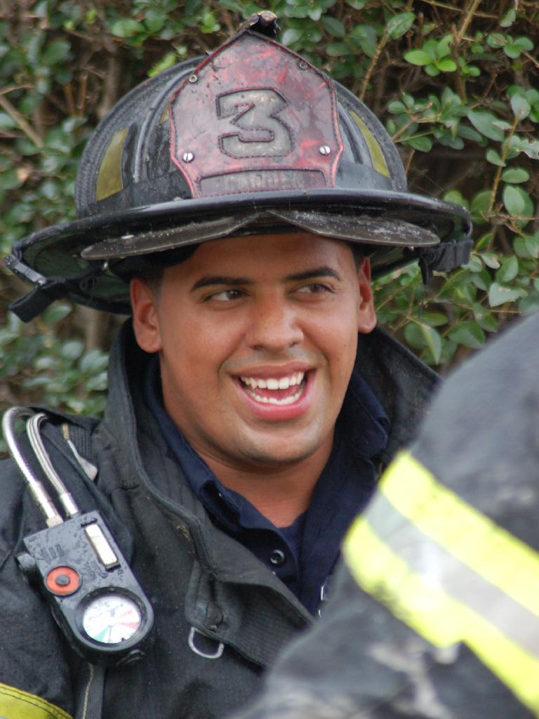 Chris Barrientos, Ladder Company 3 — November 1, 2007