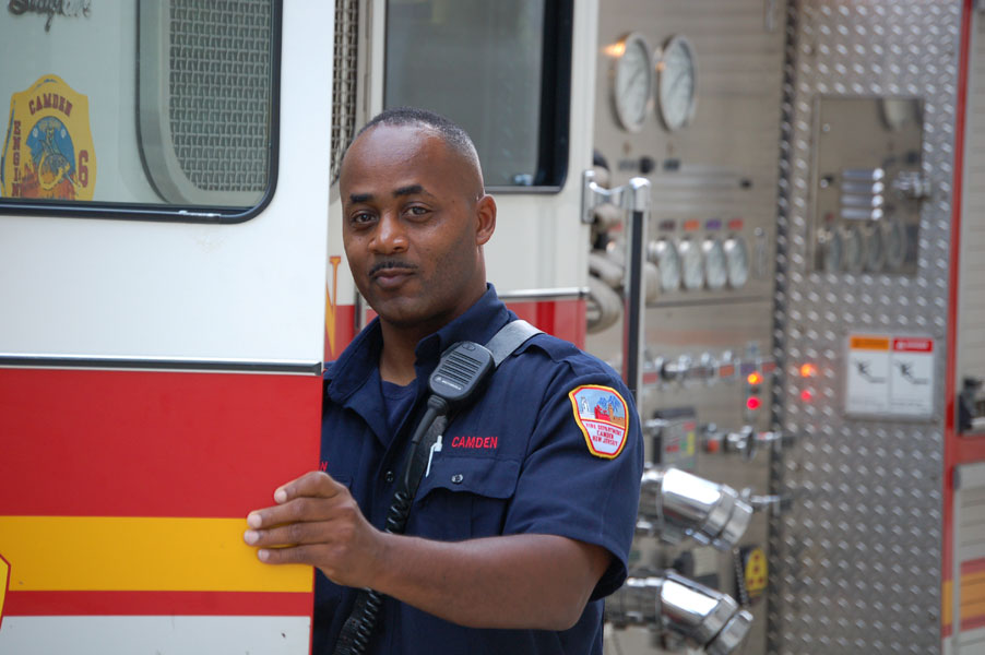 July 6, 2010 — Firefighter Darryl Jackson