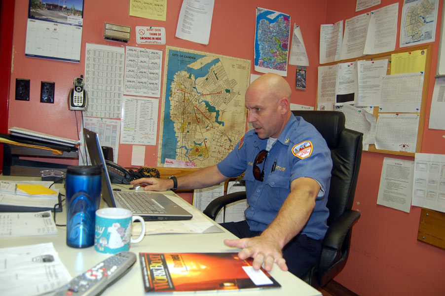 Battalion Chief Donald Johnson, July 6, 2010