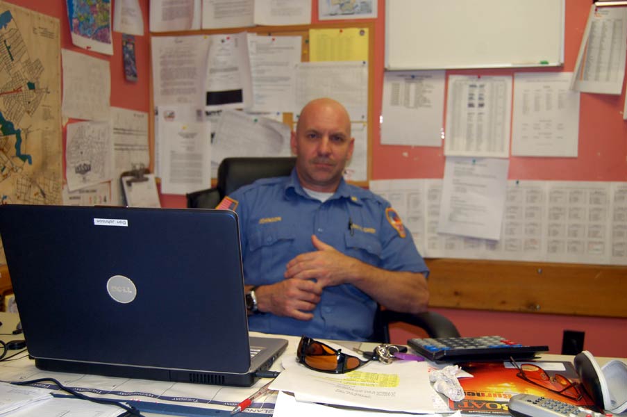 Battalion Chief Donald Johnson, July 6, 2010