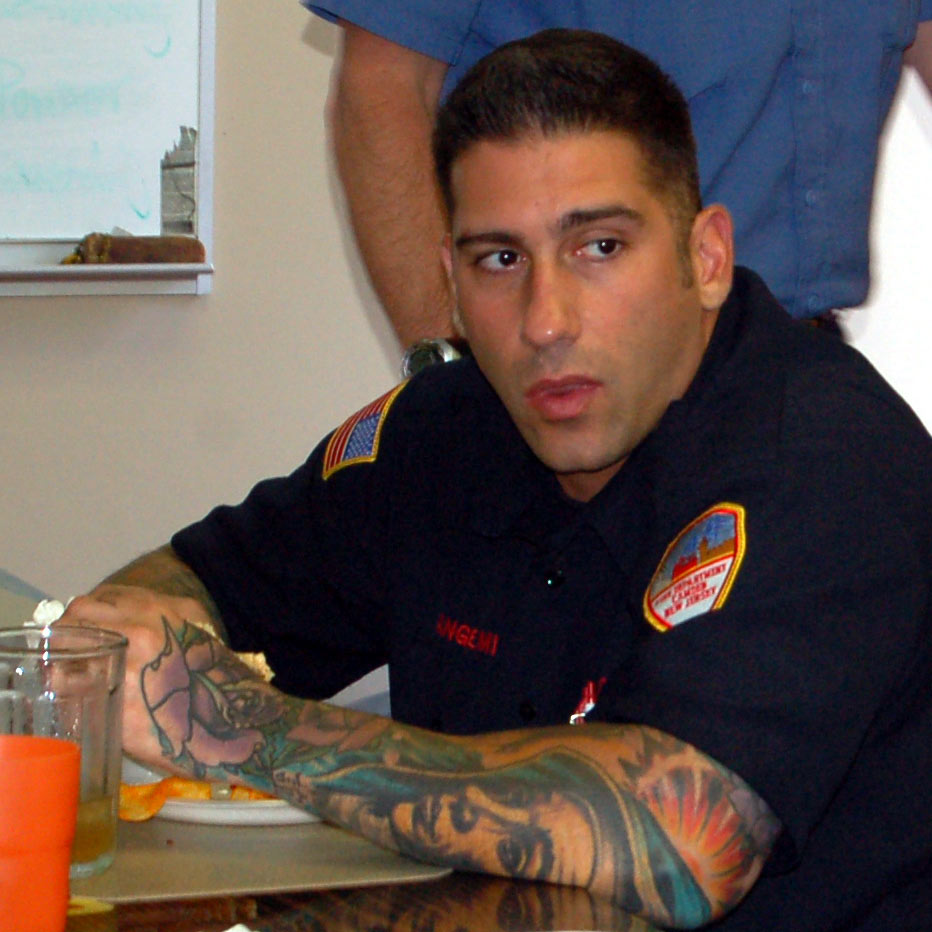 Firefighter Gabe Angemi, July 6, 2010