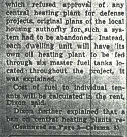 Housing Plans in East Camden Okayed by U.S., continued