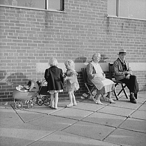 Westfield Acres morning scene, June 1941