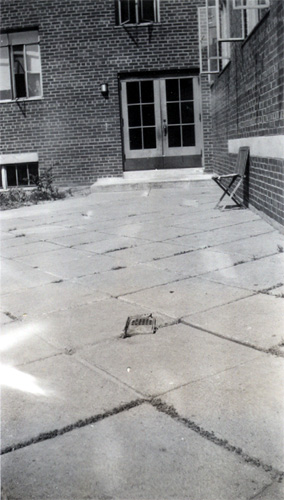 Showing the vent at Building 22, July 1941