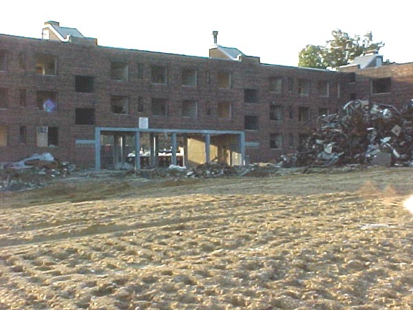 Demolition of Westfield Acres, 2001