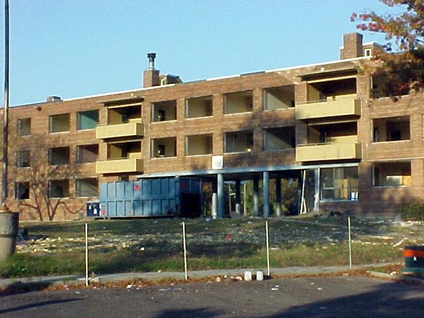 Demolition of Westfield Acres, 2001