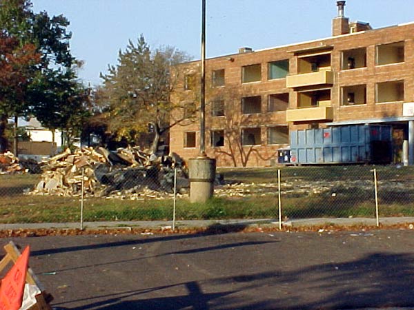 Demolition of Westfield Acres, 2001
