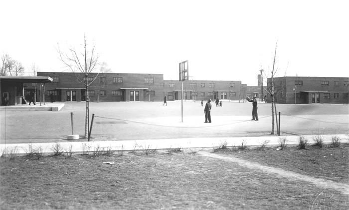 Clement T. Branch Village exterior view, 1941