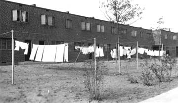 Clement T. Branch Village exterior view, 1941