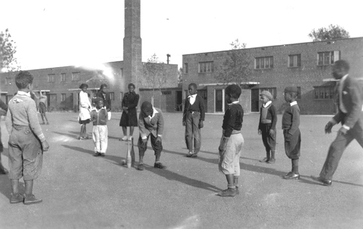 Life on the playground at Branch Village, 1941