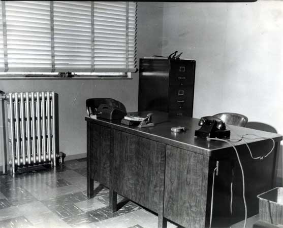 Branch Village management offices, spring 1952