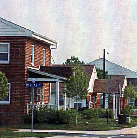 Bank Street and Raritan Street intersection, August 2002