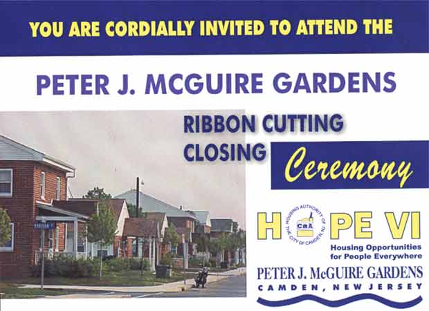 McGuire Gardens reborn event, August 12, 2002