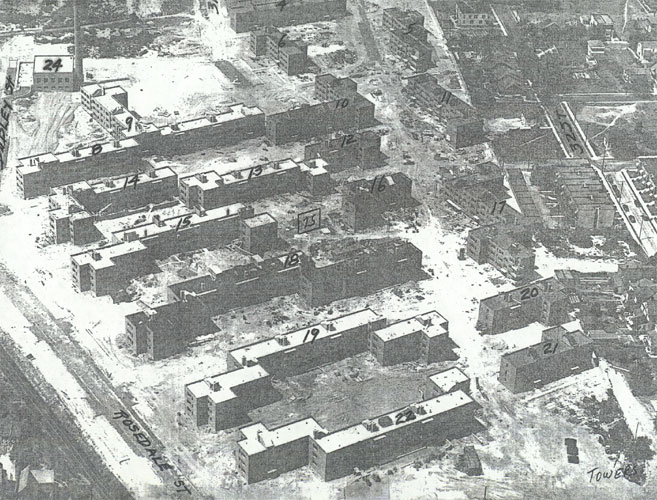 Aerial photograph of Westfield Acres