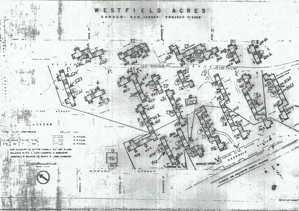 Map of Westfield Acres