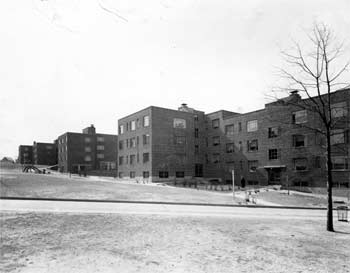 Westfield Acres 1941, looking west across Beideman Avenue