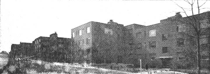 Looking west across Beideman Avenue from 510 Beideman Avenue, 1941