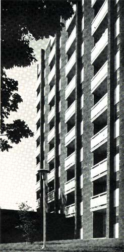Westfield Towers exterior, Camden, NJ