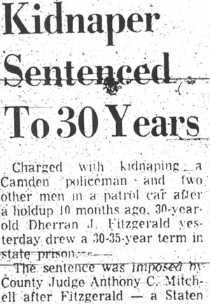 Kidnaper Sentenced To 30 Years, Camden Courier-Post, July 19, 1967, part 1