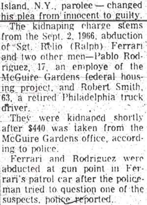 Kidnaper Sentenced To 30 Years, Camden Courier-Post, July 19, 1967, part 2