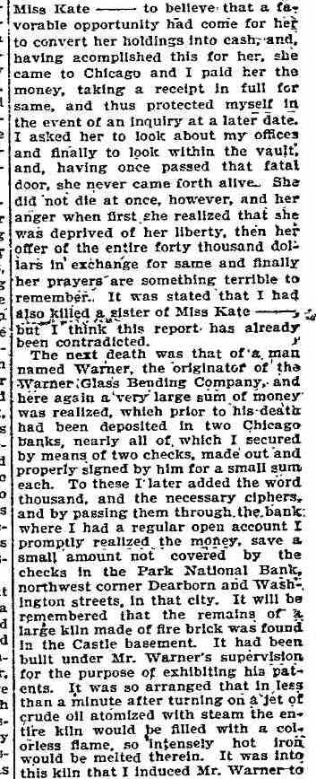 H.H. Holmes confession — page 05-92